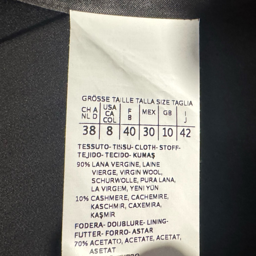 MaxMara Wool/Cashmere Coat - Picture 3 of 5